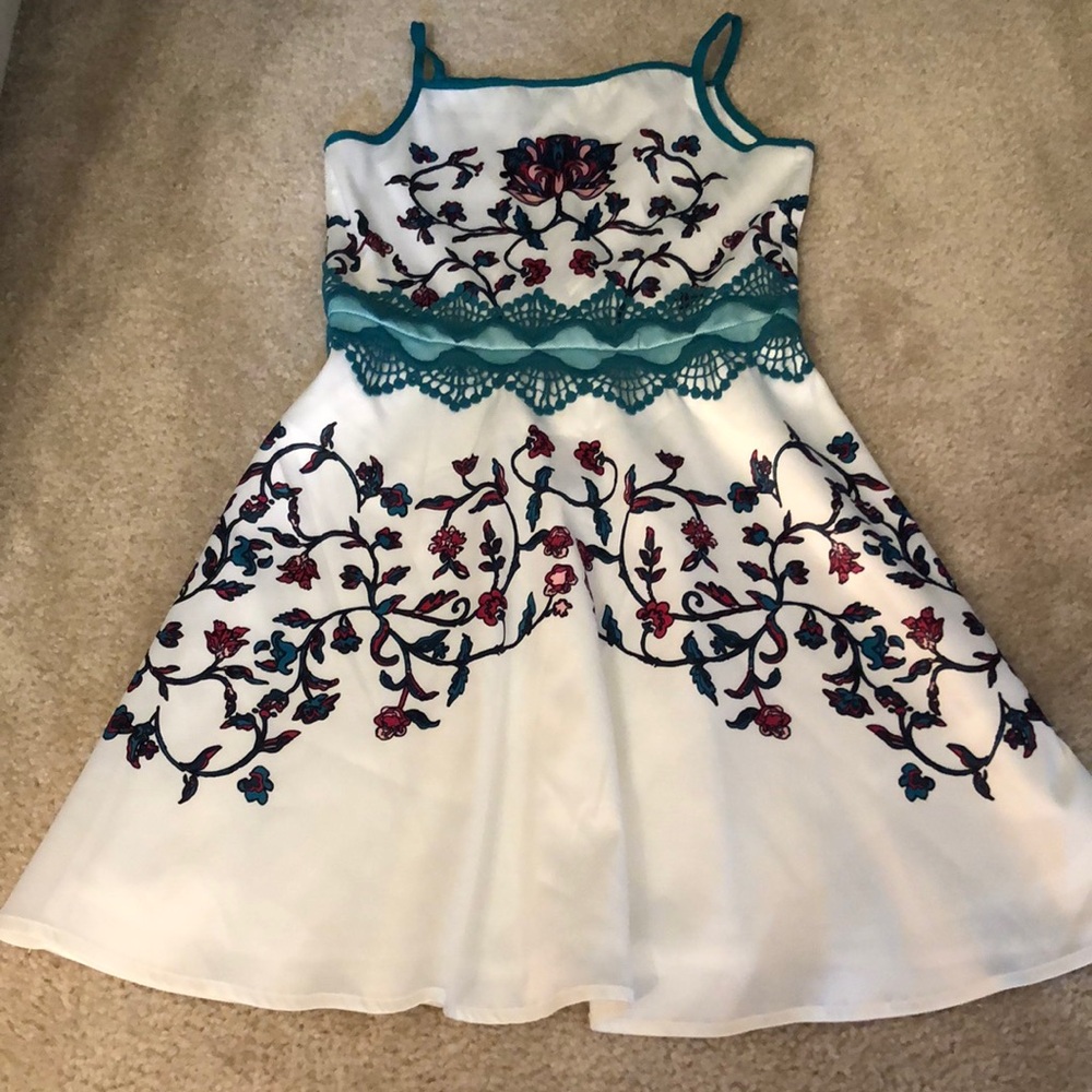 Girls satin dress